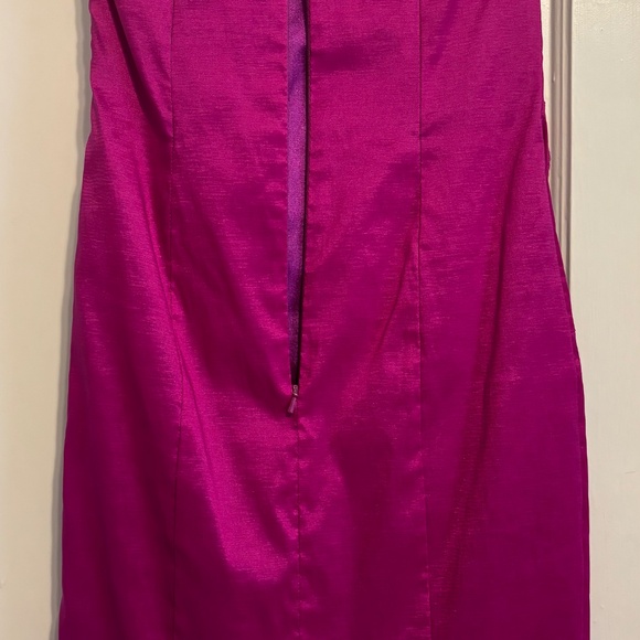 Fuchsia Jessica McClinton strapless cocktail dress - Picture 5 of 10